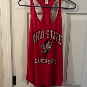 Ohio State Buckeyes Red Tank Top
